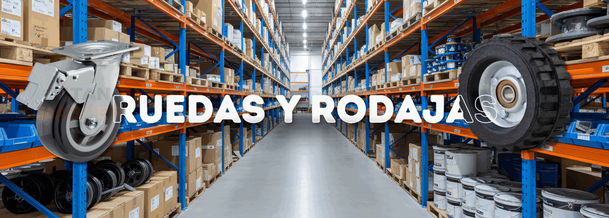 ruedas y rodajas industriales